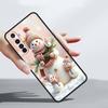Christmas Snowman Soft TPU For Realme 13 12 11 10 9 Pro Plus GT3 GT2 C21 C25 C35 C53 C55 C67 Pro 5G Phone Case Cover Fundas Bags