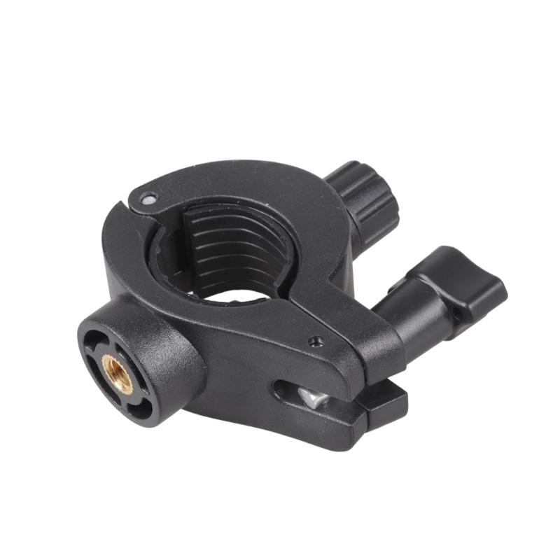 1/4in Female Screw Hole Base Mount Clamp For Camera Phone Holder for 15mm To 25mm Handlebars Photography Accessories