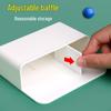 Wall-Mounted Magnetic Pen Holder and Storage Box for Whiteboards