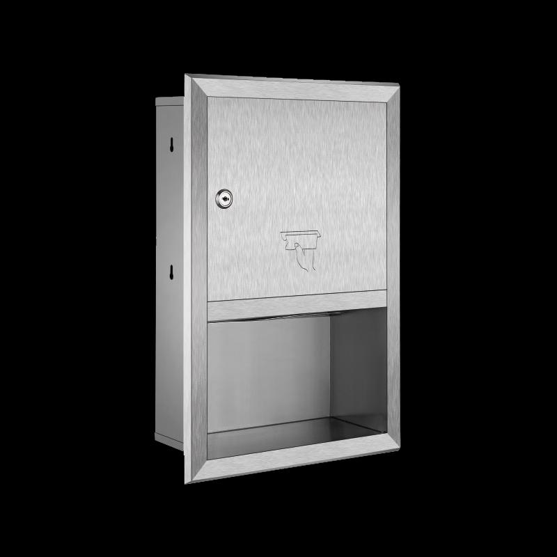 

Juyuan AK46 Recessed Stainless Steel Hand Towel Dispenser