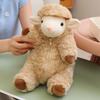 Happy Sheep Wool Plush Toy - Cute Soothing Companion Doll for Birthday Gift