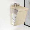 Wall Hanging Laundry Basket Collapsible Dirty Clothes Basket Space Saving Foldable Laundry Basket