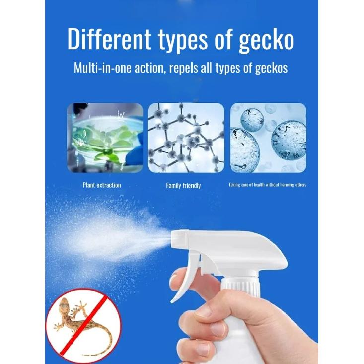 Gecko Repellent Spray Strong Househol Repellent Spray Longterm Effective Anti Gecko Products Indoor Potent Gecko Repellent Spray 4