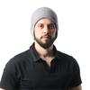 Knit Brimless With Solid Color Earflaps Design Soft Acrylic Winter Pullover Hat For Unisex Adults Teens Daily Cycling Wear