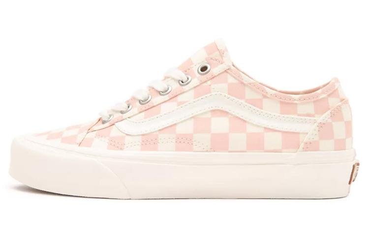 Vans Old Skool Суженные Eco Theory - Шахматка Персиково-Розовые VN0A54F49FP 38.5