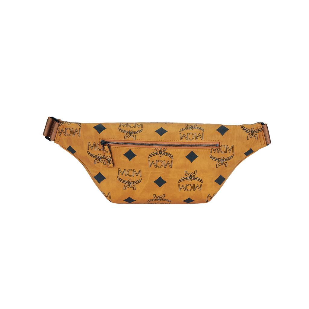 MCM Dieter Mini Gürteltasche Visetos Cognac MMZDAFI01CO001