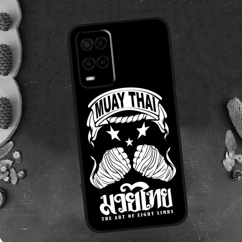 Muay Thai Martial Art Phone Case For Oppo A96 A16 A76 A78 A58 A18 A38 A98 A17 A77 A80 A40 A60 A74 A94 A54 A15 A57S