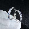 Original Sea Withered Rocks Rotten Couple Ring Niche Design High-end Ring Valentine's Day Gift