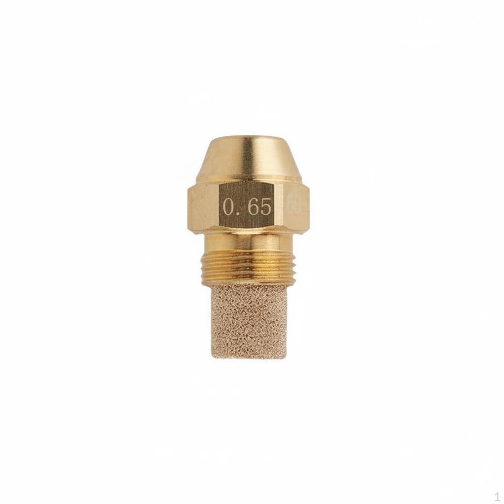 60 Degree Burner Nozzle Fine Atomization Biofuel Propellant Precision Machined Spray