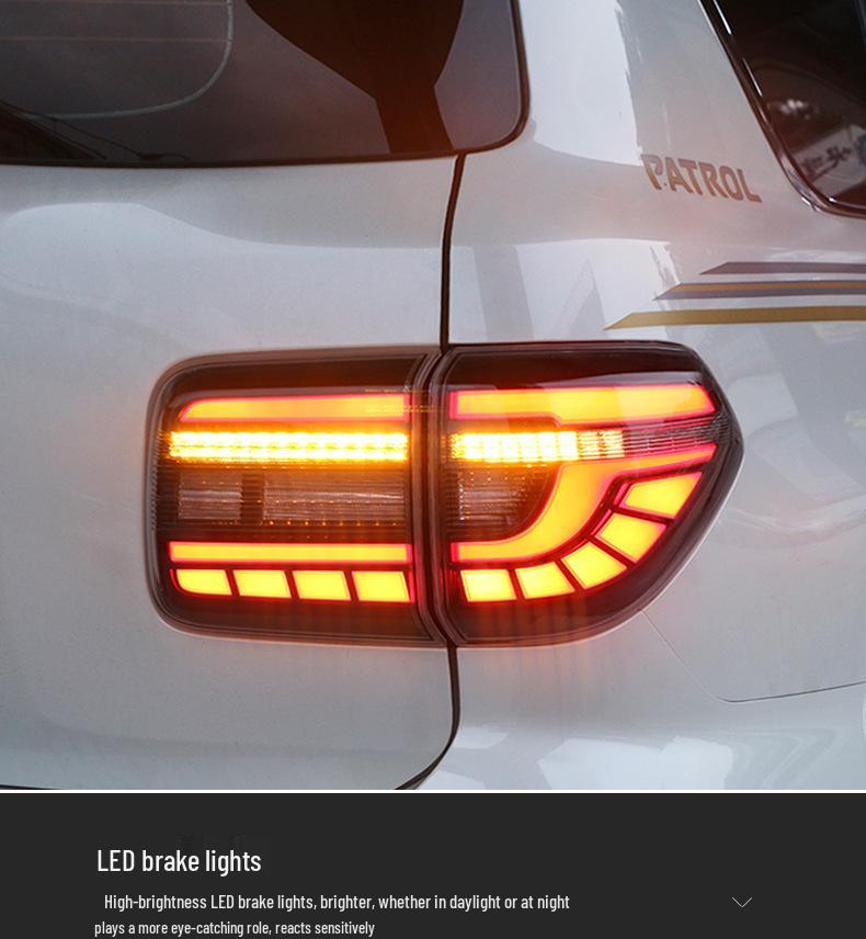 Nissan Patrol Y62 12-18 LED Daytime Running & Turn Signal Taillight Assembly