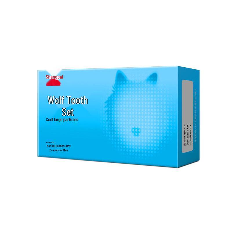 Shangpai Queen Hyaluronic Acid Condoms—High Lubrication, 100-Pack