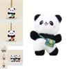 Charming Chengdu Panda Stuffed Animal Keychain Fluffy Plush Toy Perfect Gift For Collectors