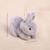 Plush Bunny Keychain With Pullopen Ears For Girls And Boys Accessories