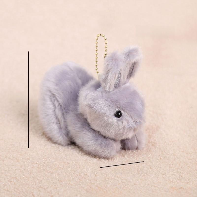 Plush Bunny Keychain With Pullopen Ears For Girls And Boys Accessories