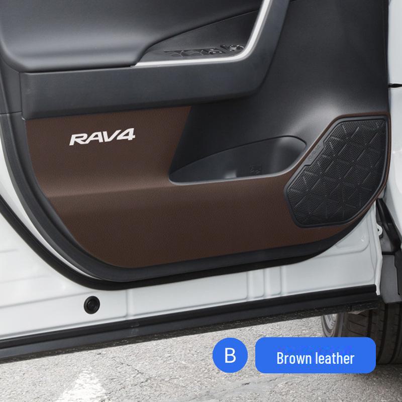 

Toyota RAV4 Интерьер Карбоновый Кожаный Противоударный Защитный Накладка