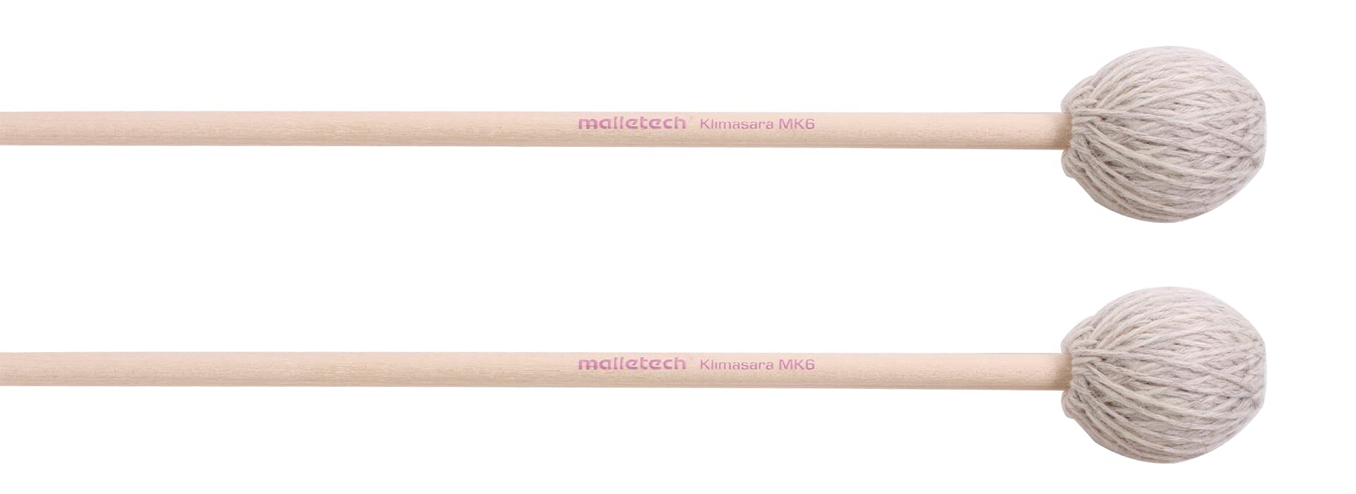 

Malletech Marimba Mallets M.Climasala Series [MK6] Handle: Birch, Hardness: Soft, Color: Beige