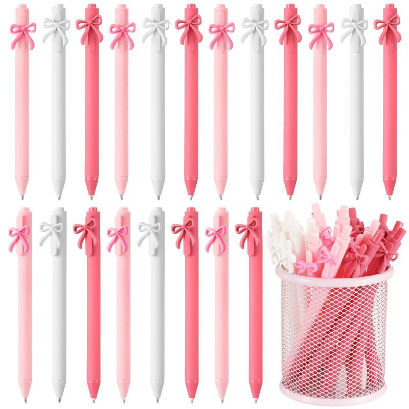 5Pcs Pink Black Cute Butterfly Pen For Birthday Wedding Valentine'S Day Carnival Celebration Party Favor Gift Bag Filler Prize