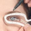 1Pcs Brow Mapping Ruler Eyebrow Shaping Ruler 1 Minute Fast Drawing Design Brow Easy Tool Microblading Permanent Makeup Stencils