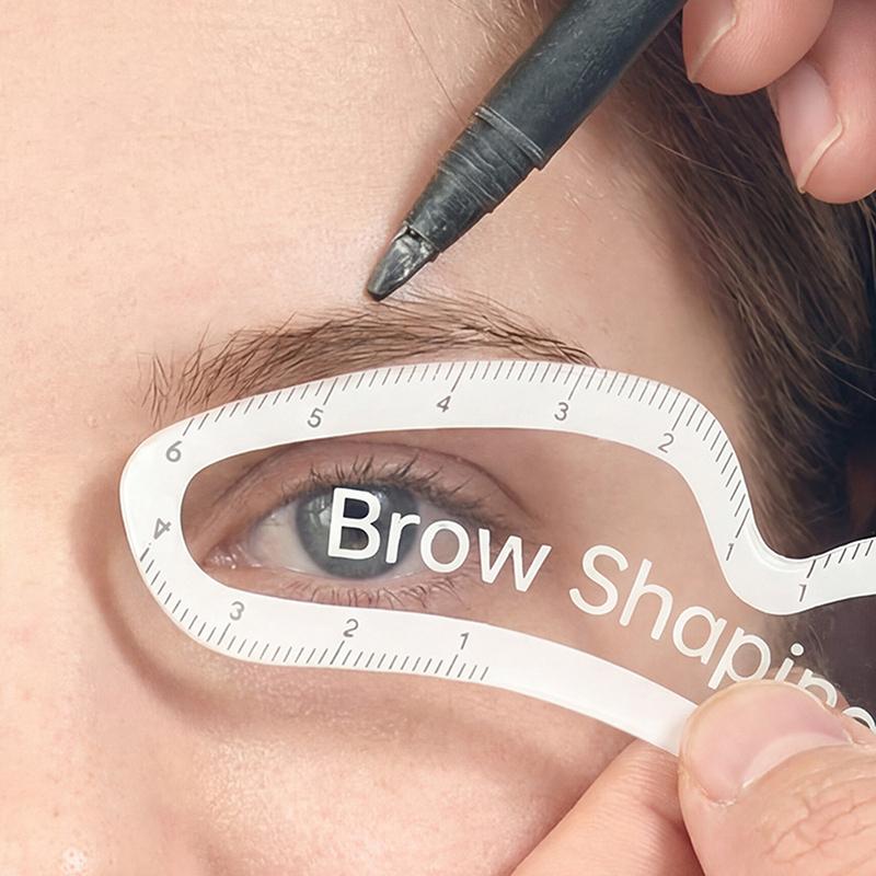1Pcs Brow Mapping Ruler Eyebrow Shaping Ruler 1 Minute Fast Drawing Design Brow Easy Tool Microblading Permanent Makeup Stencils