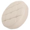 Round Bar Stool Replacement Seat PU Seating Part Sturdy Lightweight Portable for Restaurant Cafe Home Office Shopping Mall
