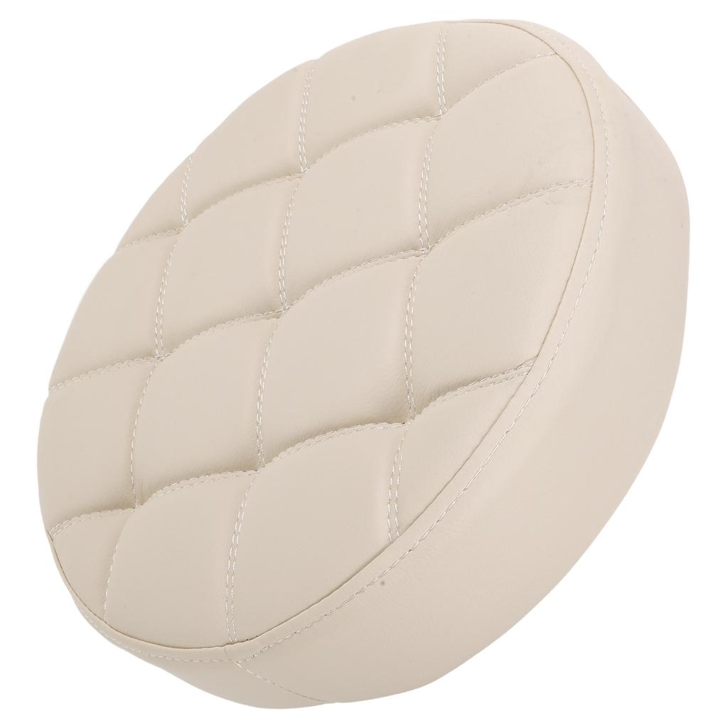 Round Bar Stool Replacement Seat PU Seating Part Sturdy Lightweight Portable for Restaurant Cafe Home Office Shopping Mall
