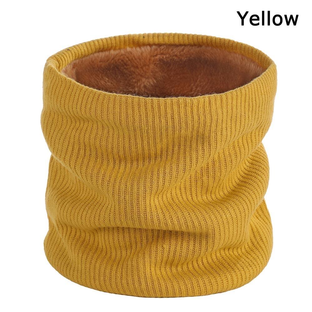 Warmer Neck Tube Knitted Scarf Double-Layer Neck Warmer Fashion Riding Mask Woman/Men