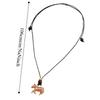 Cartoon Choker Zinc Zinc Alloy Horse Pendant Necklace Ethnic Style Sweater Chain  Chinese Spring Festival