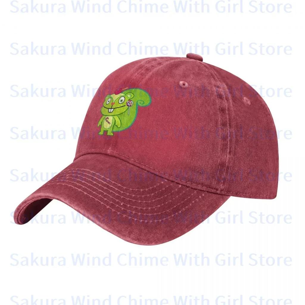 Fashion Happy Tree Friends Baseball Cap for Unisex Cotton Hats Adjustable Hat Casual Truck Driver Hat