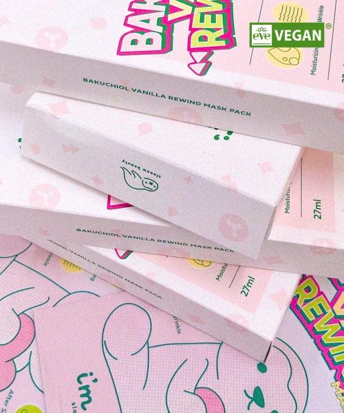 I'm UNAU Bakuchiol Vanilla Rewind Mask Pack 27ml*5ea