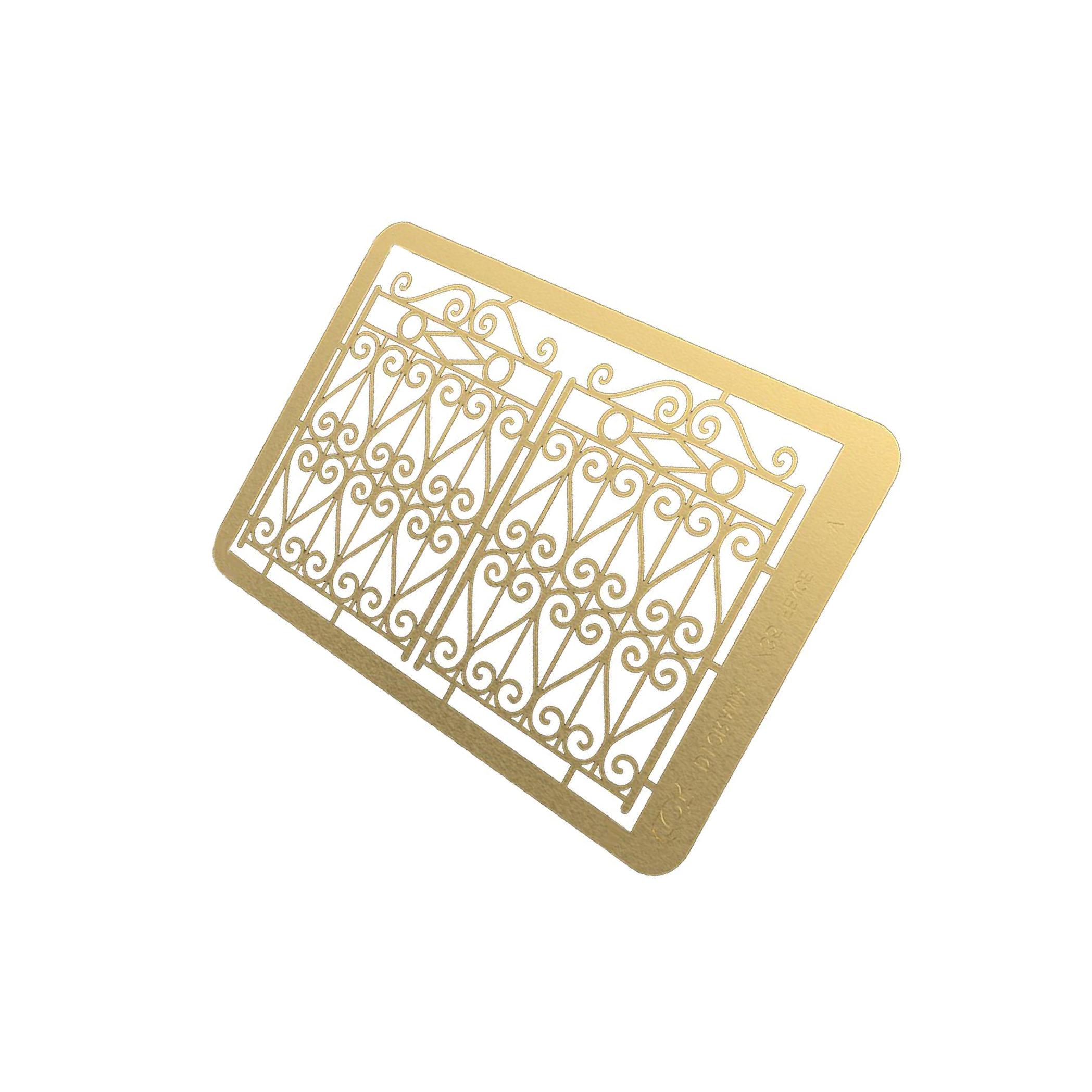 

Handcrafted 1 35 Scale 3D Model Golden Door Educational Toys Scenery Collectables Layout style d