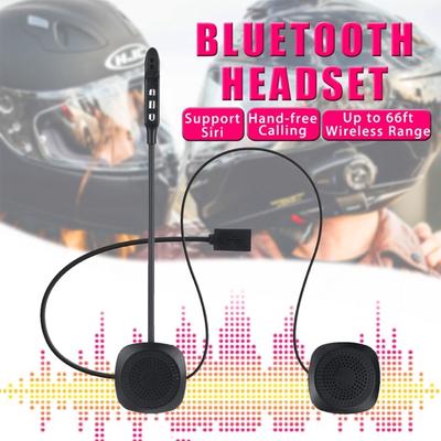 Kabelloses Moto-Helm-Headset mit Anti-Interferenz, Bluetooth, wasserdicht, Freisprecheinrichtung, Bluetooth-Intercom für Motorrad, 3,7 V, USB
