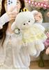 Cute Lolita Lamb Plush Toy - Soothing Woolen Doll for Children's Birthday Gift