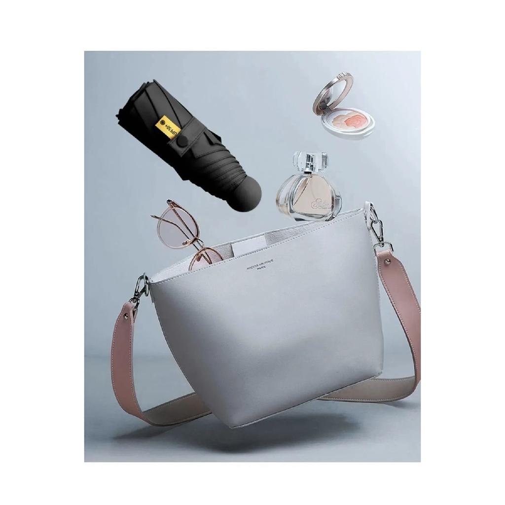 Black Capsule Umbrella Special Boxed Mini Easy Use Bag Umbrella Women/men Elegant Lightweight Pocket Size