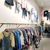 Wall-Mounted Clothing Display Rack for Women's and Children's Wear Stores