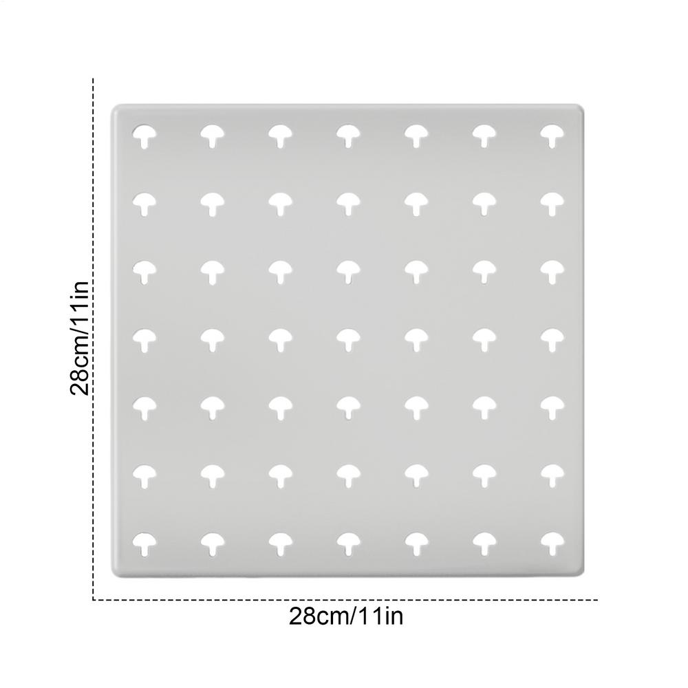 Stojak do przechowywania na ścianę dziurkowaną Organizer ścienny do kuchni Organizer na tablicę perforowaną Organizer ścienny do garażu Organizer ścienny Stojak do przechowywania na ścianę dziurkowaną