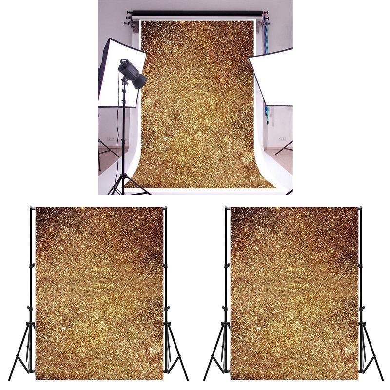 Glitter Studio Golden Photography Backdrop Prop Tools For Wedding Christmas