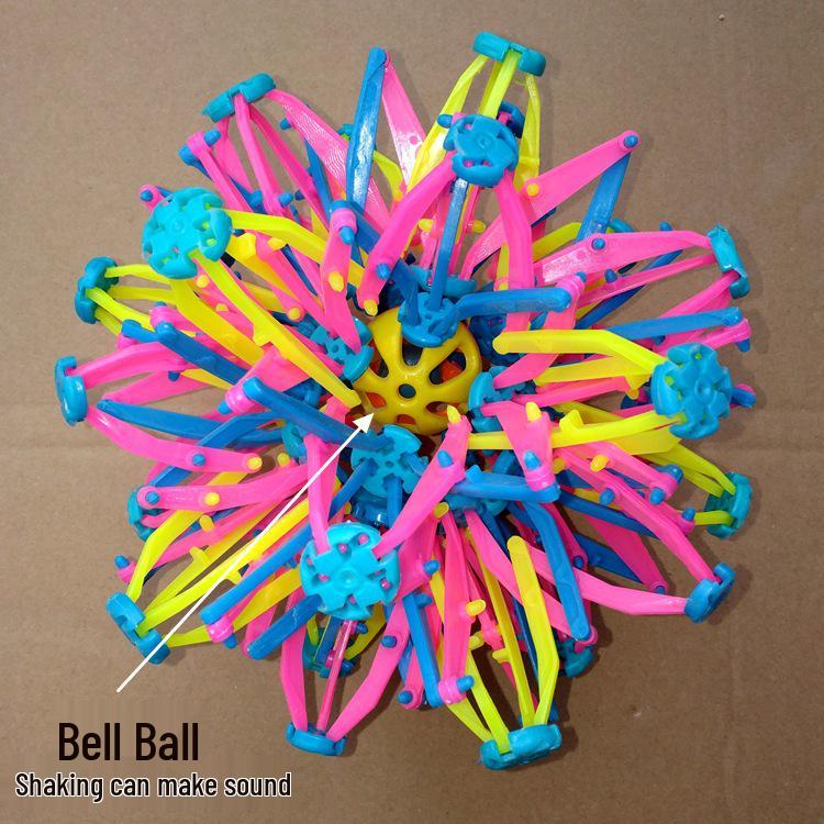 Children's Retractable Magic Blooming Toy Ball for Kindergarten Performances