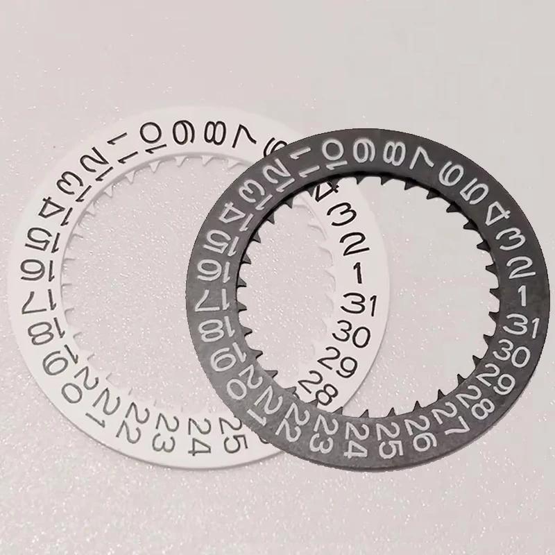 NH35 NH36A 3 O'clock Date Dial For NH35 NH36 Movement SKX007 SKX009 White Black Automatic Mechanical Movt Day Date Dial Wheel