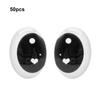 50pcs High Transparency Doll Eyes Accessories Crystal Simulation Glass Eye Patches