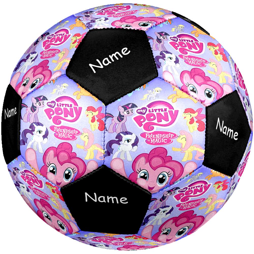 Custom Name My Little Pony Theme Size 5 Soccer Ball, Suitable for Both Indoor and Outdoor Matches, a Gift Suitable for Everyone.