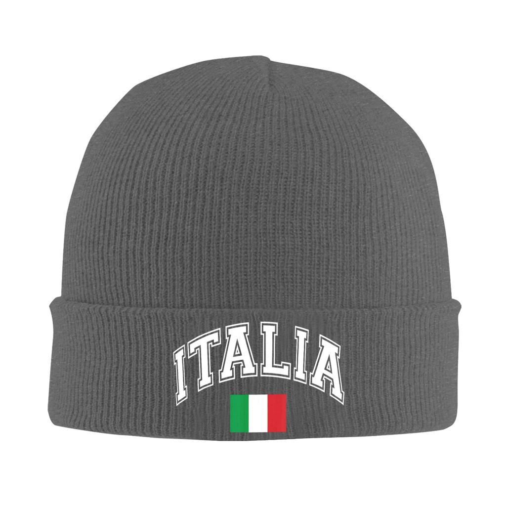 Italy Italian Flag Italia Hat Autumn Winter Beanies Street Cap FeUnisex Unisex Acrylic Skullcap