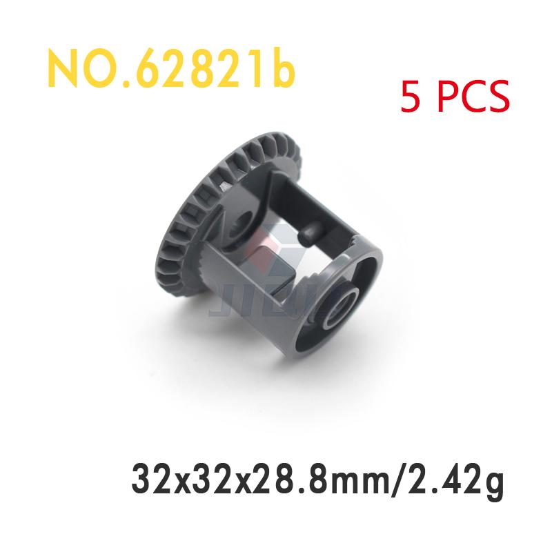 MOC Bricks Technical Gear Series Worm Rack Box Differential Compatible All Brand Car ModelBuilding Blocks Bulk Replace Parts Toy