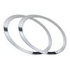 Left Right Headlight Trim Ring Headlamp Bezel 51137351371 for Clubman F54 2014‑2019 Electrosilvering