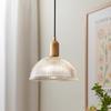 Oeny Japanese Retro Glass Pendant Light