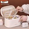 Pu Material Travel Cosmetic Bag With Waterproof Design For Daily Use And Storage