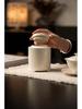 Yiyan Handmade Ceramic Tea Canister: Moisture-Proof, Sealed, Simple Chinese Tea Caddy for Home and Tea Ceremony Use
