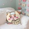CartoonCChiikawasCute Case Plush Fabric Soft Pillowcase Double Sided Print Cushion Cover Household Gifts