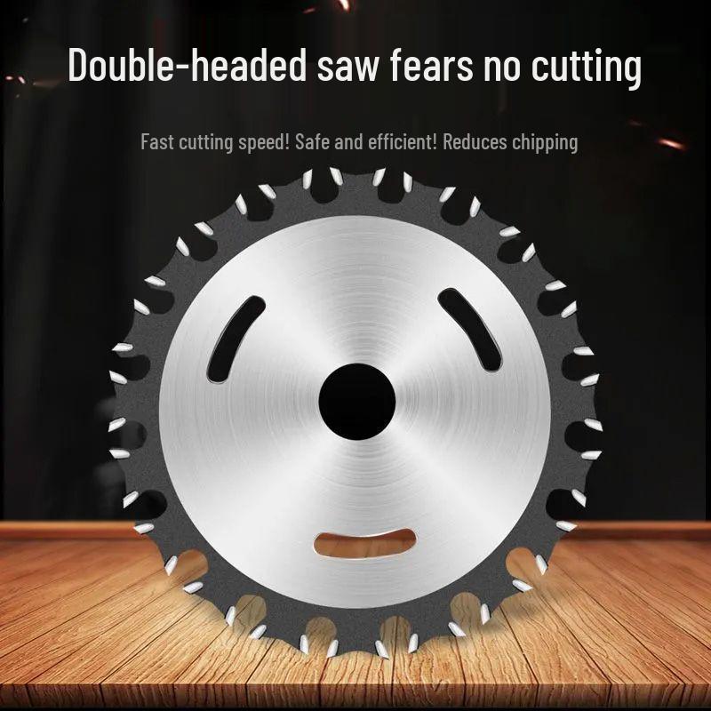 Double-Sided Circular Saw Blade for Woodworking and Marble Cutting - Professional Multi-Function