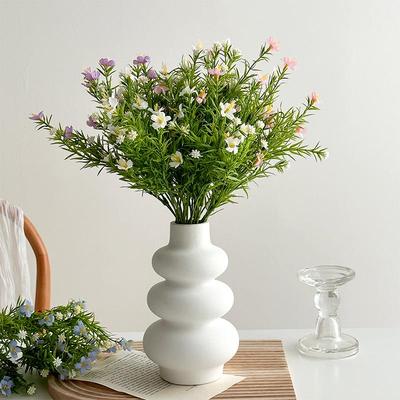 7 Zweige Schleierkraut Kunstblumen, Hochzeits- und Heimdekoration, Kleines Bündel künstliche Blumen, Dekozubehör für Wasserpflanzen.