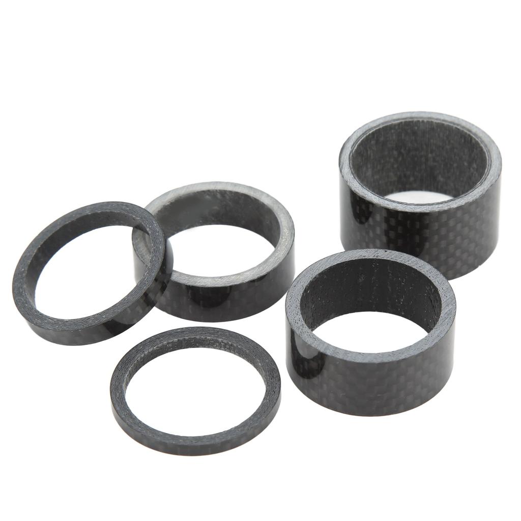 Bicycle Headset Spacer OD2 Bike Front Fork Stem Spacers Carbon Fiber for Road Bicycle 28.6mm Front